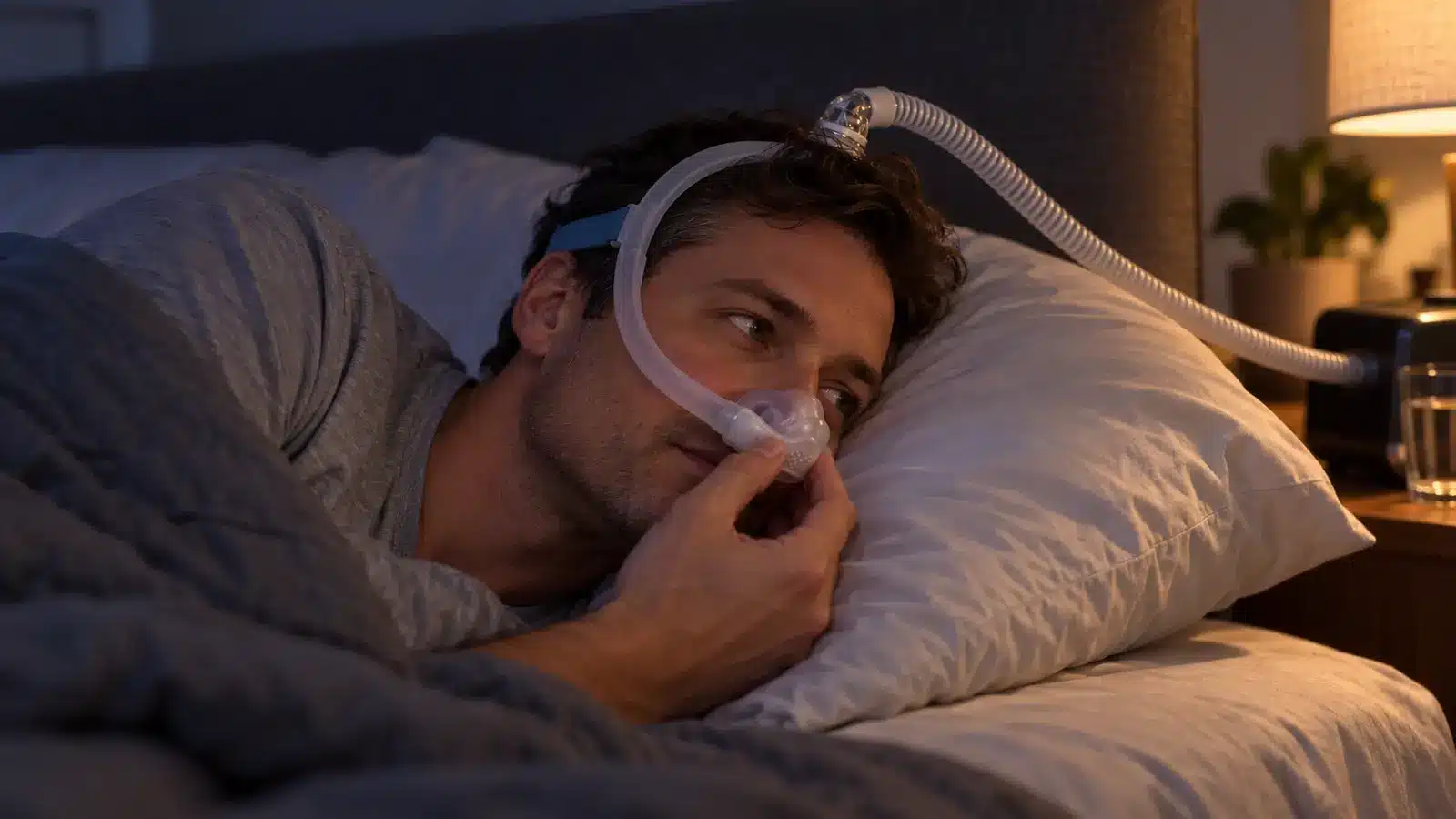 Vazamento na Máscara CPAP